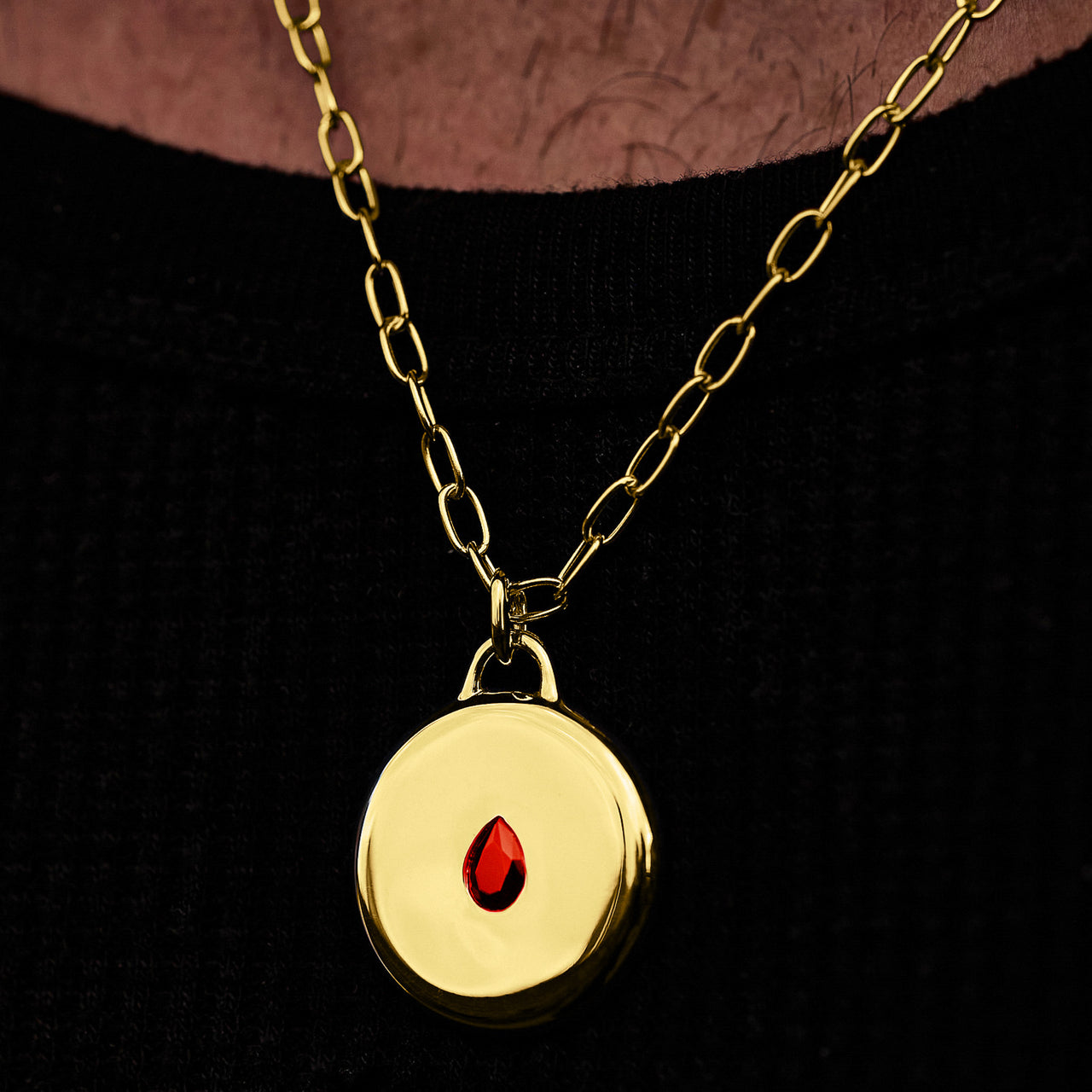 Teardrop Pendant | Gold