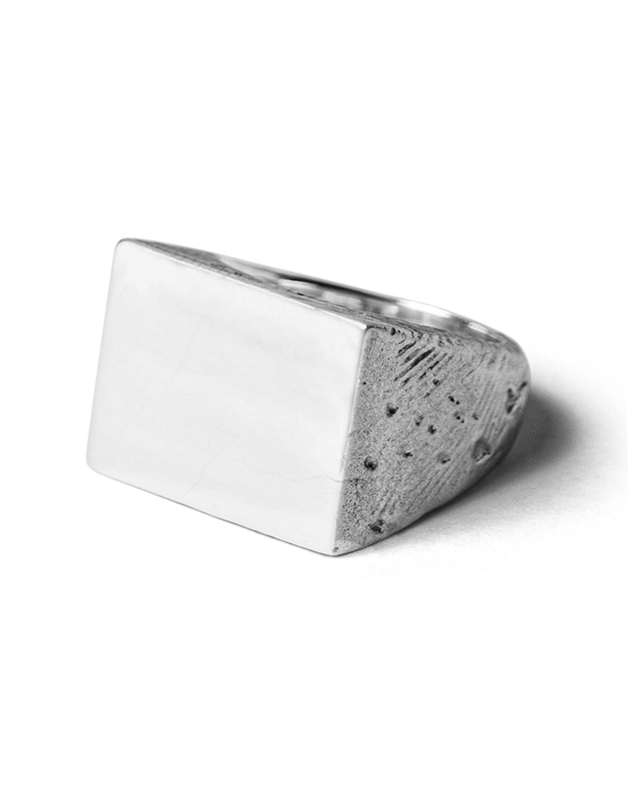 Men's Mickey 3.0 signet ring in sterling silver
