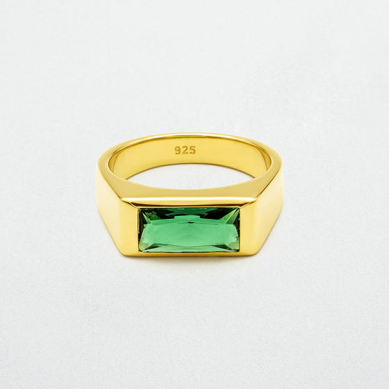 Sona Ring | Emerald Gold