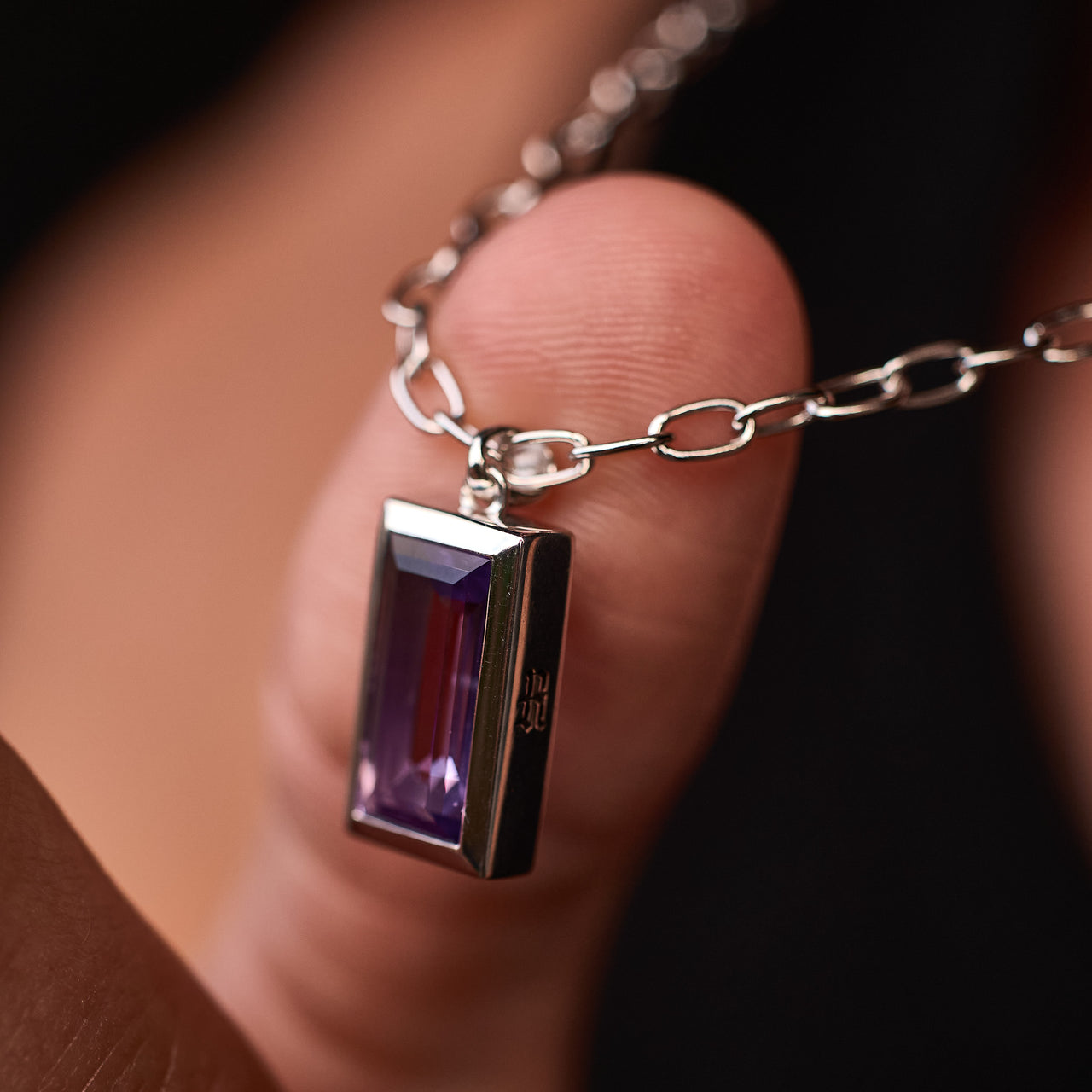 Sona Pendant | Amethyst
