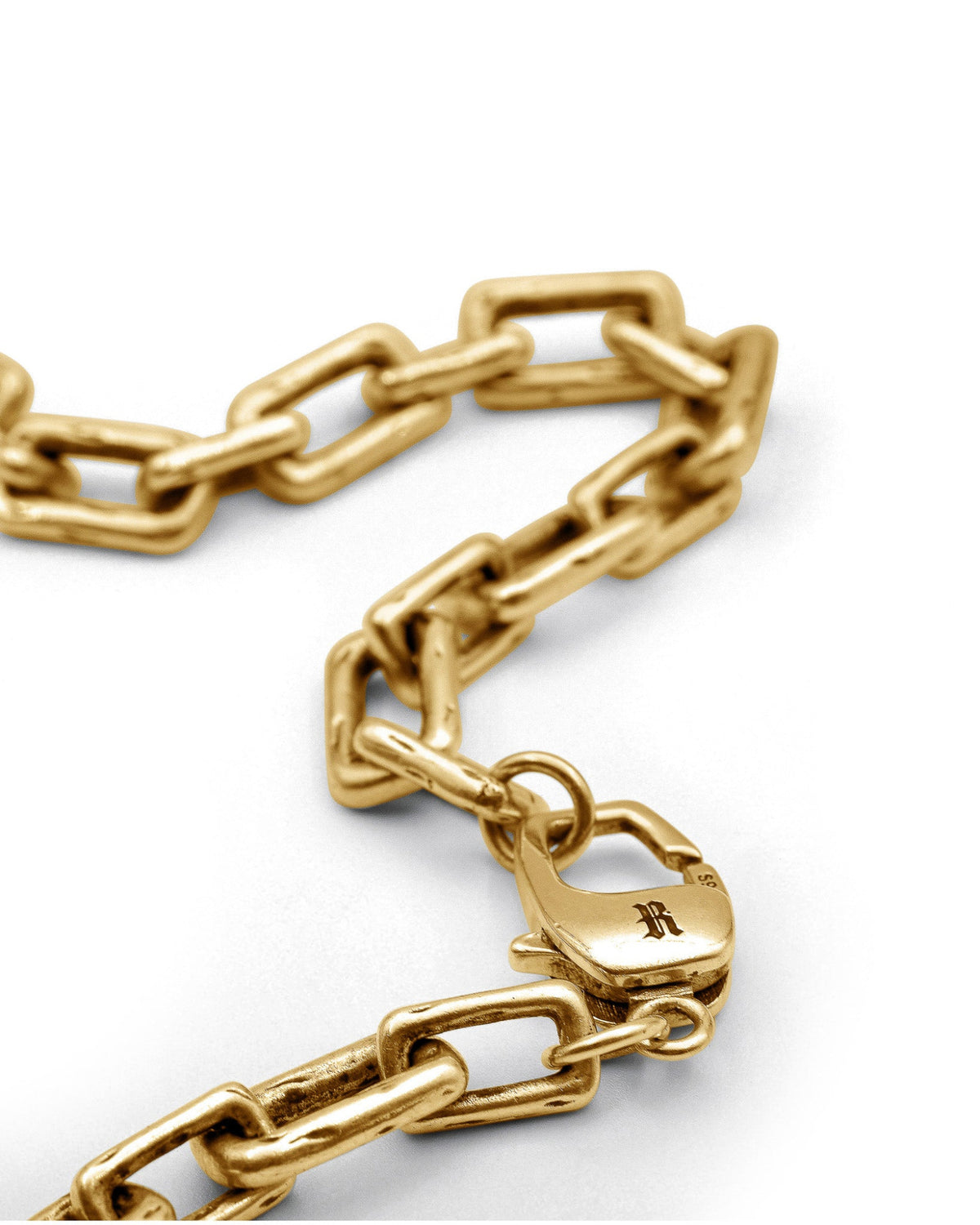 Curtis Gold Necklace handcrafted from solid 925 sterling silver with a premium 3.5 micron 18K gold vermeil finish.